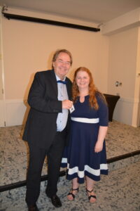 Rob Parker with Tessa Pearen