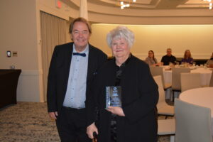 Rob Parker with Louise Sabourin