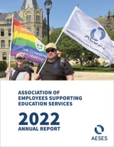 AESES 2022 Annual Report Cover