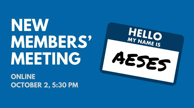 New Members' Meeting - October 2, 2024