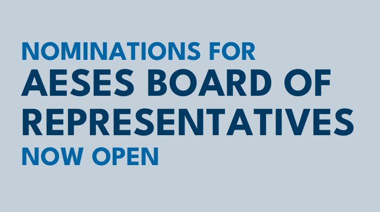 Nominations for AESES Board of Representatives Now Open
