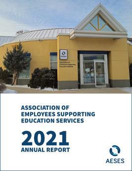 AESES 2021 Annual Report Cover